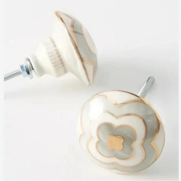 Anthropologie Other - Set of 8 NWT Anthropologie Clover Knobs